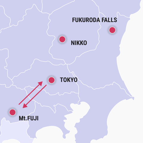 1-night, 2-day Lake Kawaguchi Plan