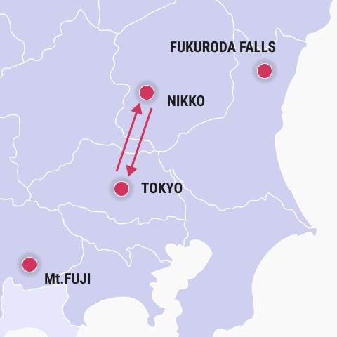 1-night, 2-day Nikko Plan