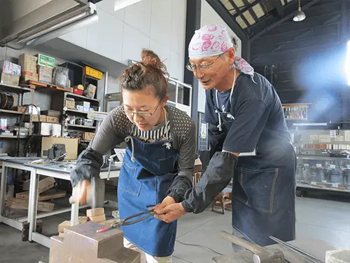 Forge a Blade at Sanjo Blacksmith Dojo