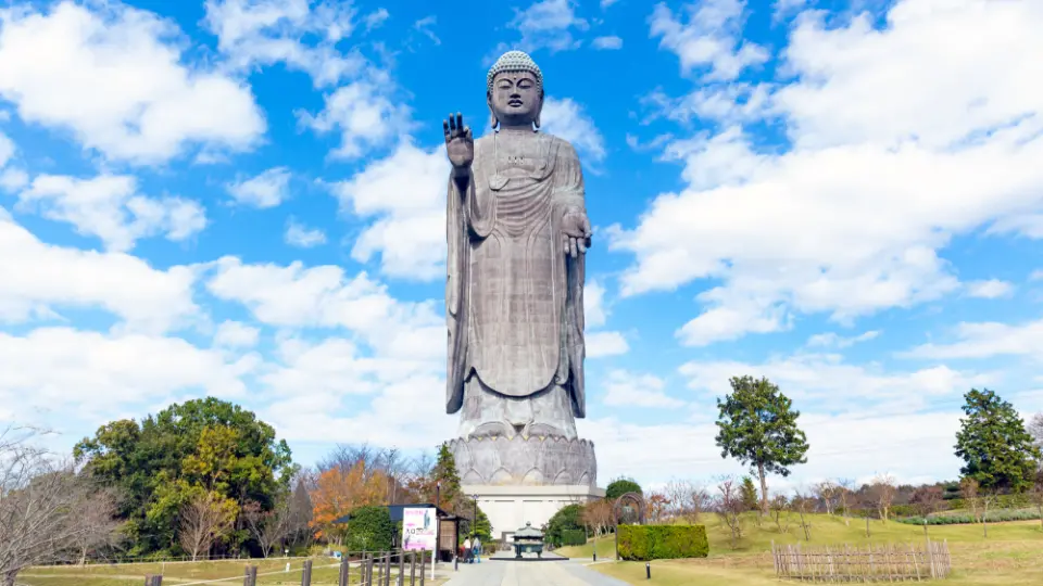 Admire the awesome Ushiku Daibutsu – Japan’s tallest Buddhist statue