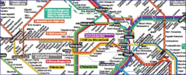 JR EAST GROUP Railway Lines Network