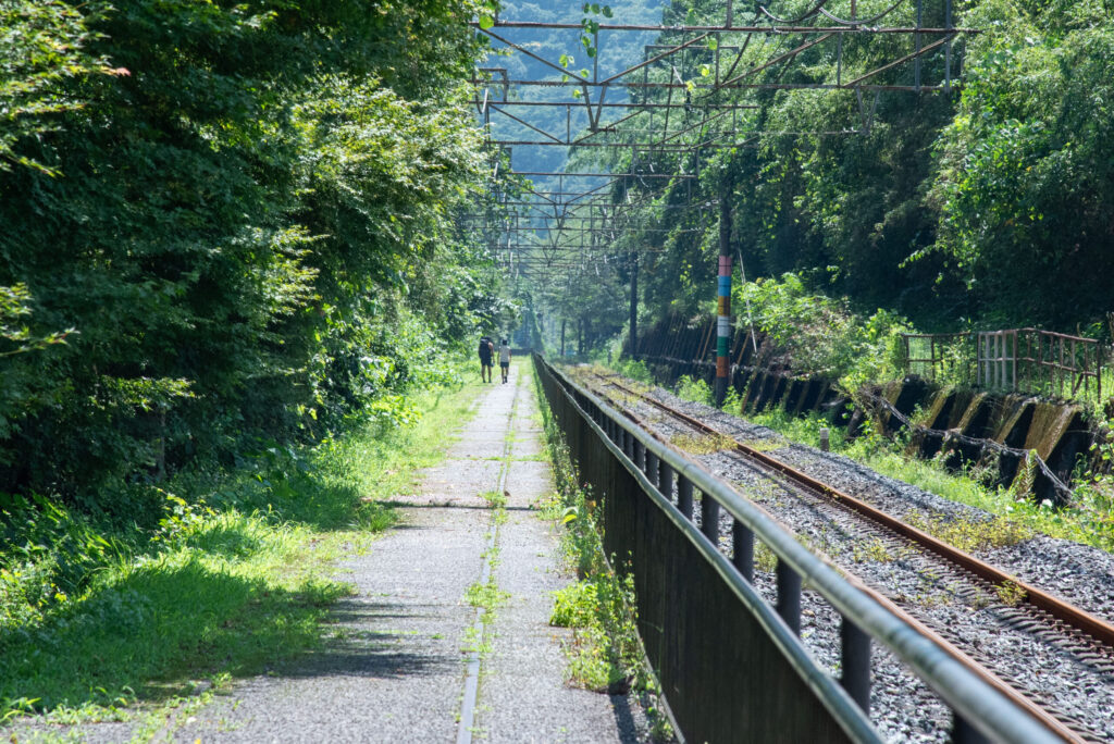 Keeping an abandoned railway alive