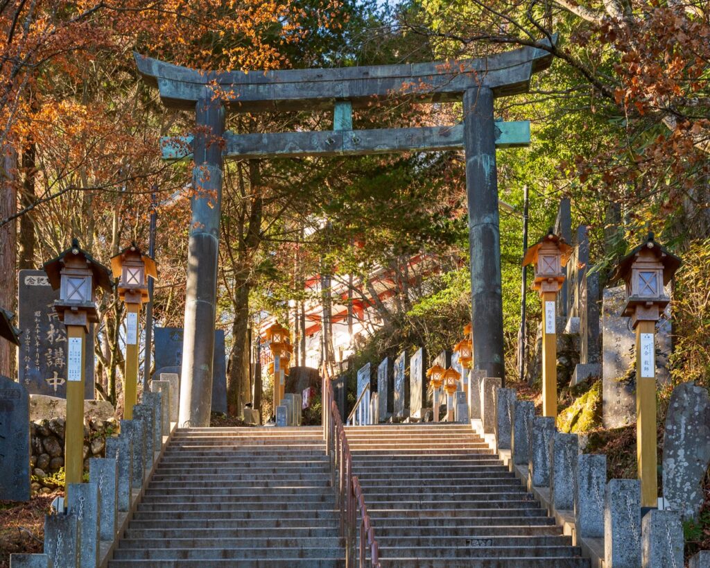 Access to Musashi Mitake Shrine