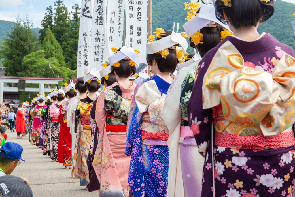 Nanahokai (seven vessels) Gyoretsu