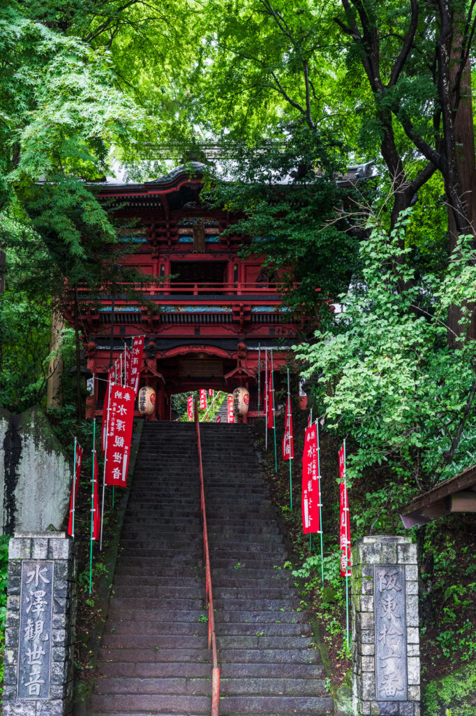 Find peace in nature and pray for good fortune while admiring a centuries-old temple precinct and sacred Buddhist statues. 