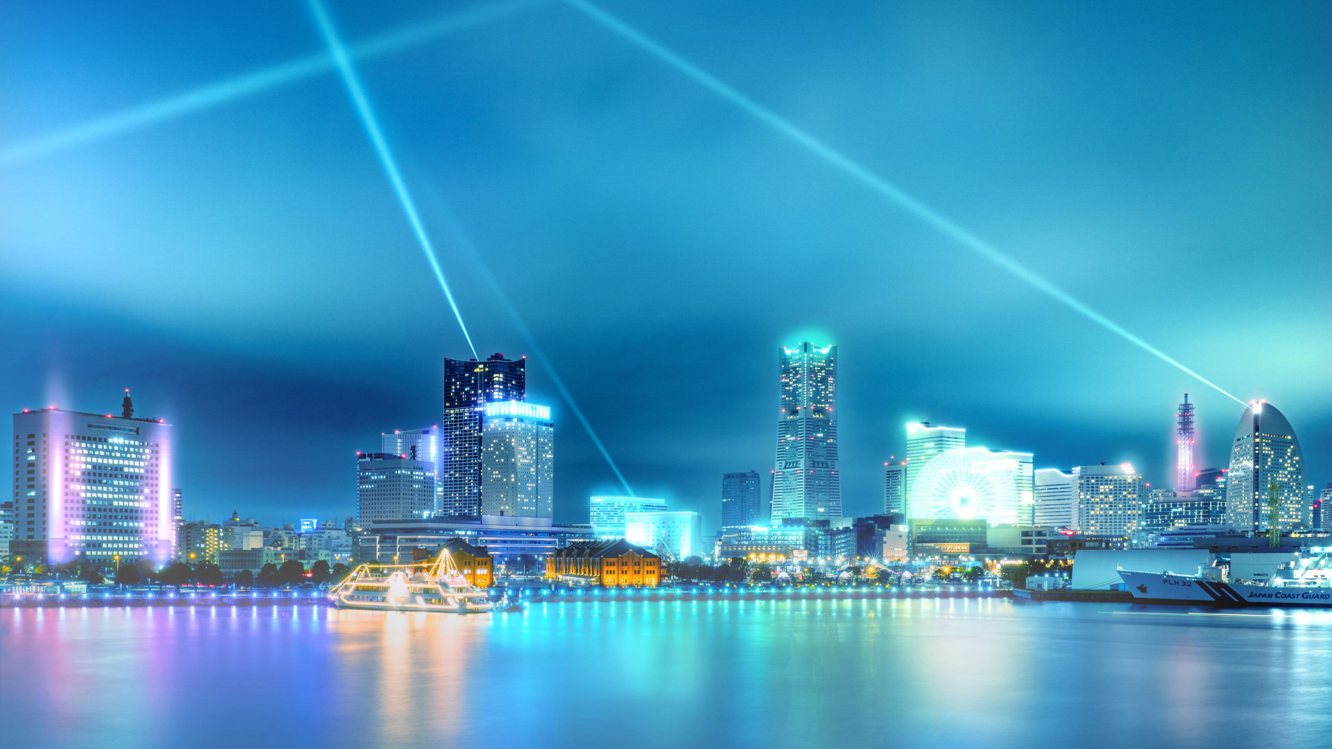 Yokohama’s lights that appear at night〈Yorunoyo 2024〉