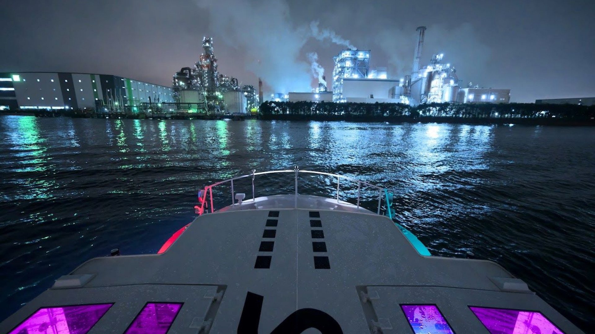Kawazaki “Super” Factory Night View Cruise