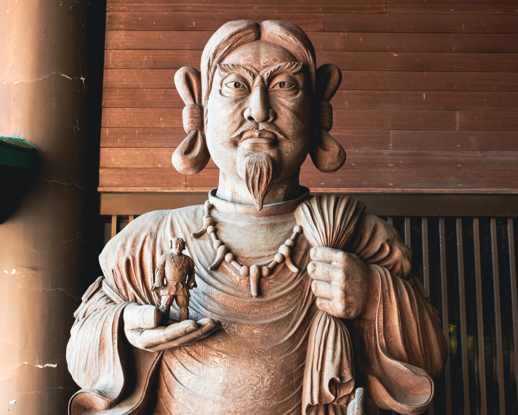 A shrine dedicated to the god of matchmaking and fortune