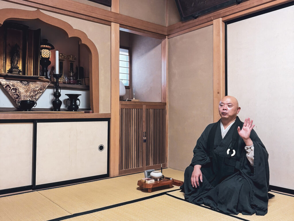 Traditional Hospitality Guided by Monk Kaneko