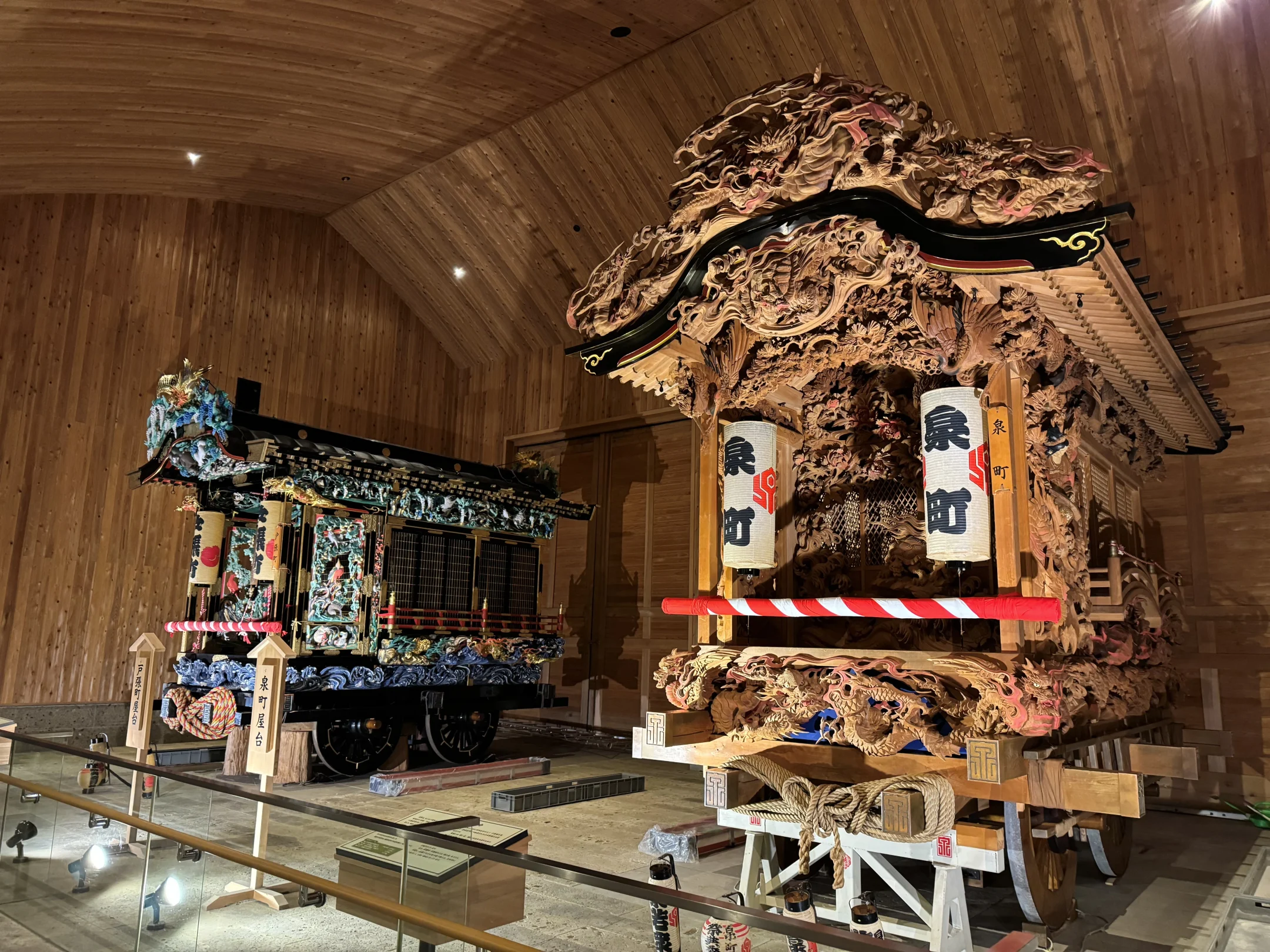 Kanuma City Local History Exhibition and Reference Room-Kanuma Yatai Carved Floats Show Room-