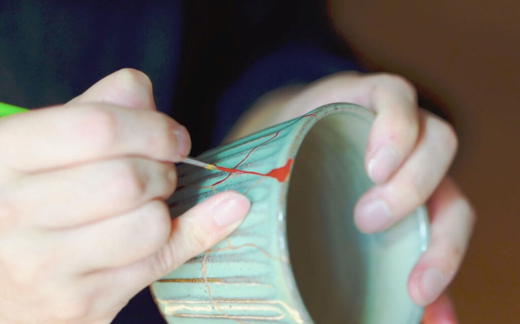 Transform something broken into a beautiful piece of art.