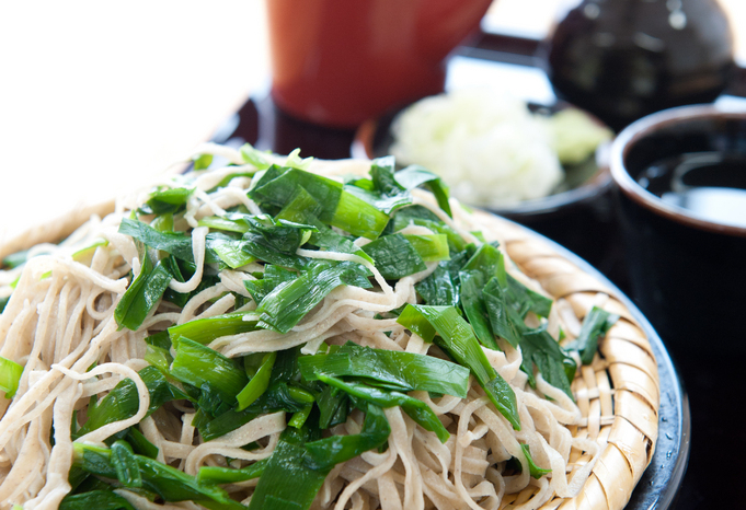 Kanuma soba Nira soba