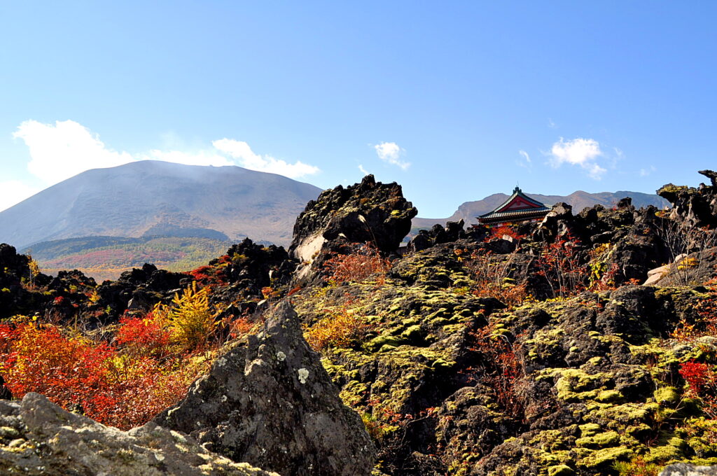 The Formation of Mt. Asama Magma Stone Park's Unique Landscape