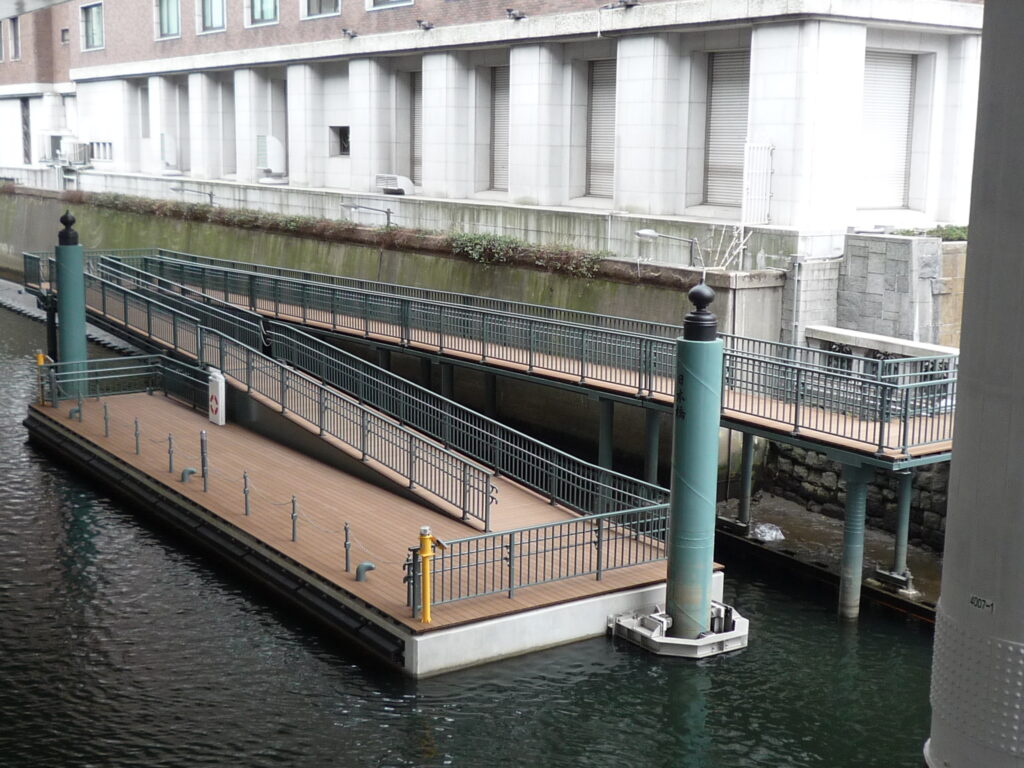 Access to Nihonbashi Boarding Dock